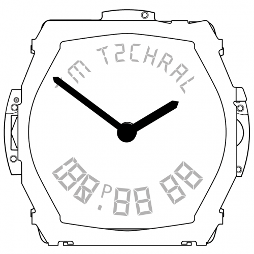 Картинка ETA 988.431 - механизм для часов кварцевый 11 × 11 ½, Швейцария