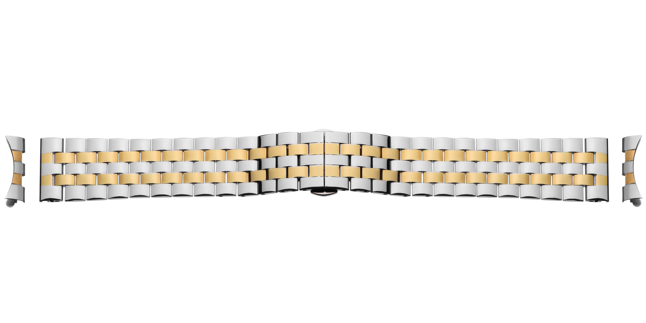 Картинка INOX PLUS S-703 Bicolor - браслет для часов, сталь, Китай