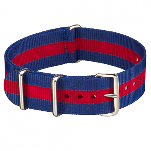 Картинка NATO Красный-Синий - ремешок для часов красный/синий, нейлон