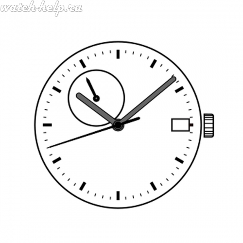 Картинка TMI NH38 Basic mechanical movement (nh) - механизм для часов механический 12, Япония