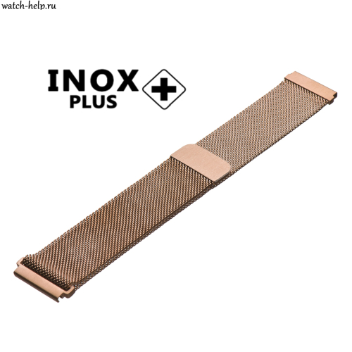 Картинка Сетка Rose - браслет для часов розовое золото, сталь