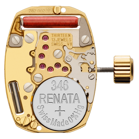 Картинка ETA 282.002 - механизм для часов кварцевый 5 ½ × 8, Швейцария