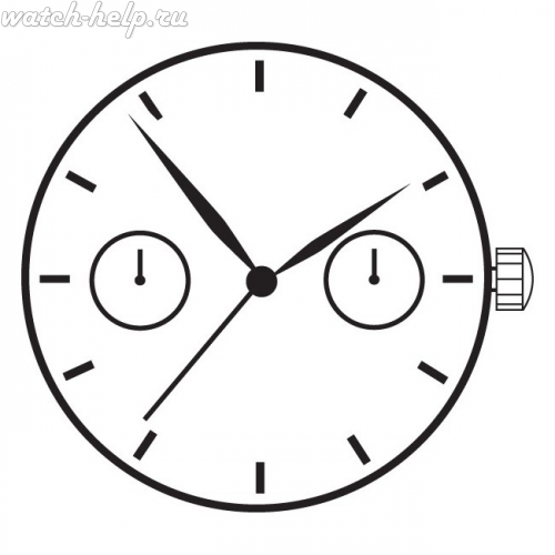 Картинка TMI VX36E - механизм для часов кварцевый, Япония