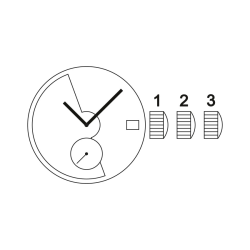 Картинка Механизм SELLITA SW260-1 - механизм для часов механический 11 ½, Швейцария