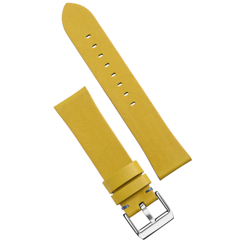 Stailer Premium 5969 Select - ремешок для часов жёлтый, премиальная кожа full grain растительного дубления, гладкий, Германия - мастерская «Часовая Скорая Помощь». Картинка Stailer Premium 5969 Select - ремешок для часов жёлтый, премиальная кожа full grain растительного дубления, гладкий, Германия