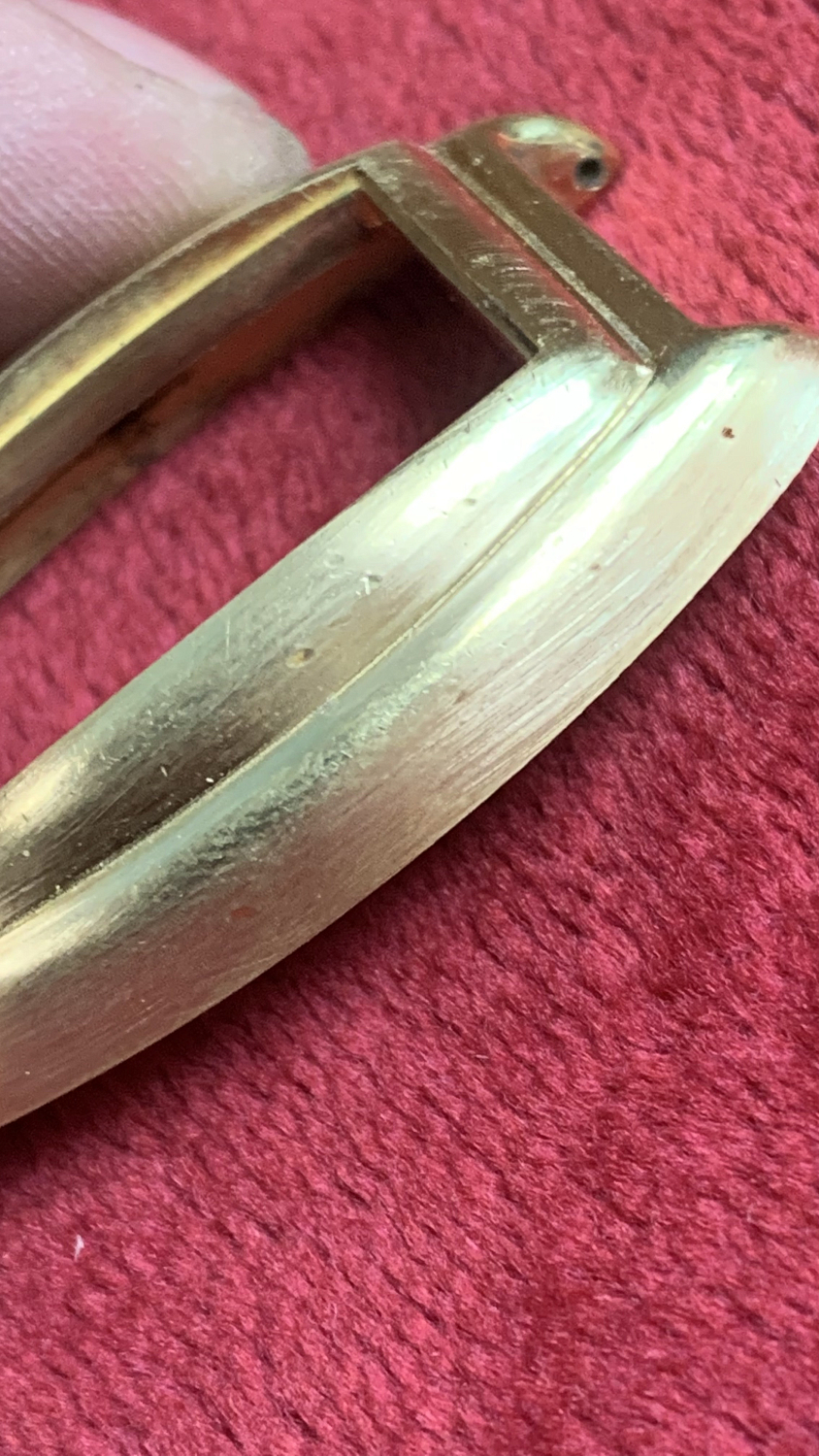 Полировка золотых часов Яшма 20.08.21