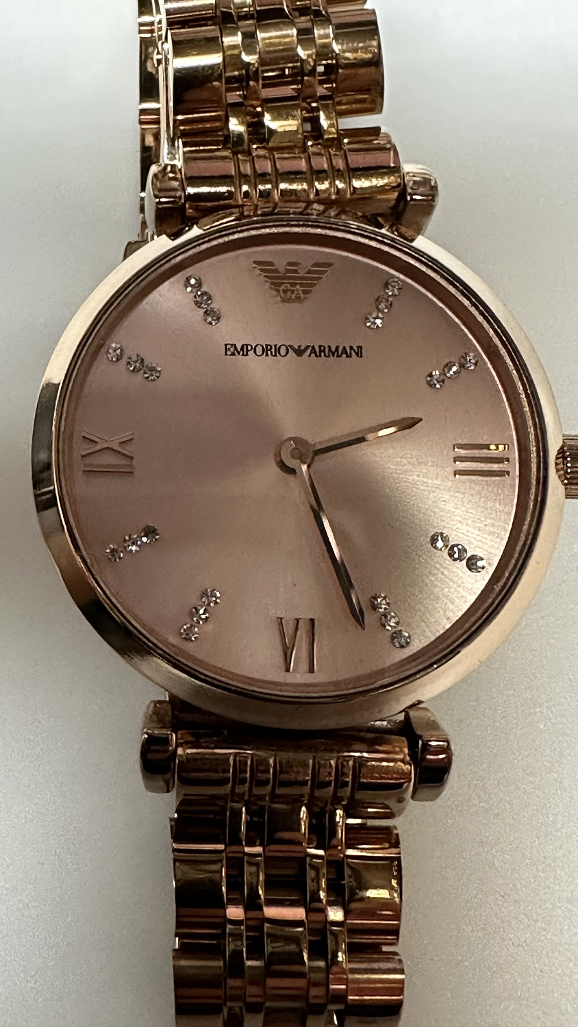 Замена стекла на часах Emporio Armani 18.01.23