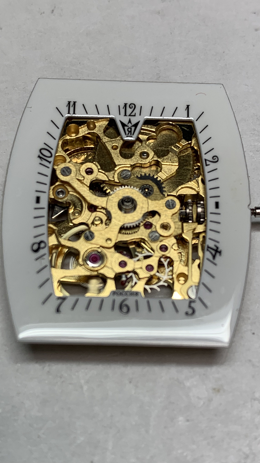 Полировка золотых часов Яшма 20.08.21