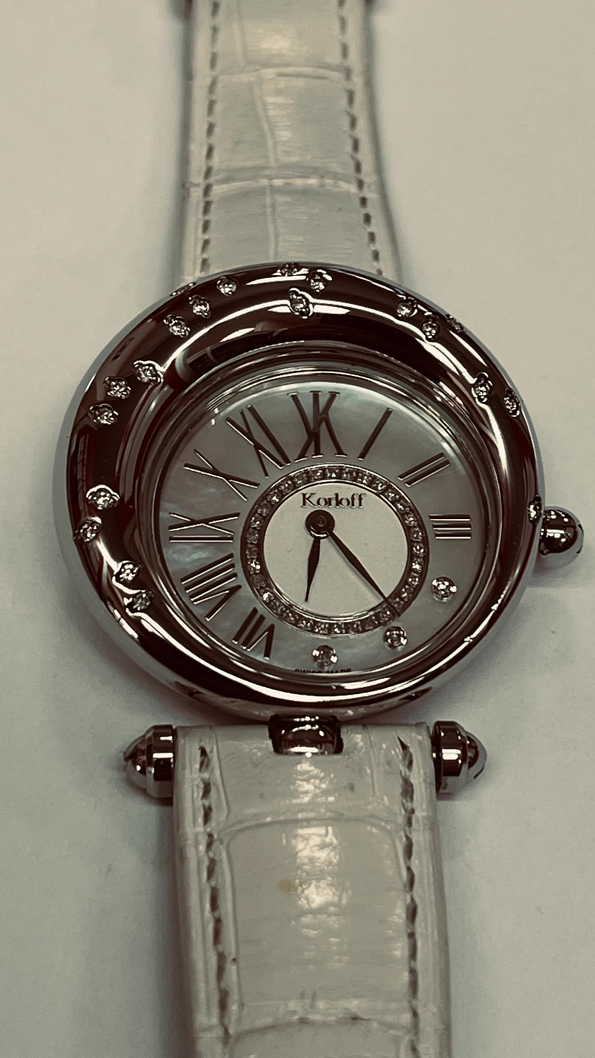 Ремонт циферблата на часах Korloff 25.10.22