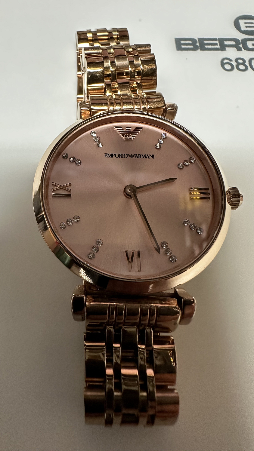 Замена стекла на часах Emporio Armani 18.01.23