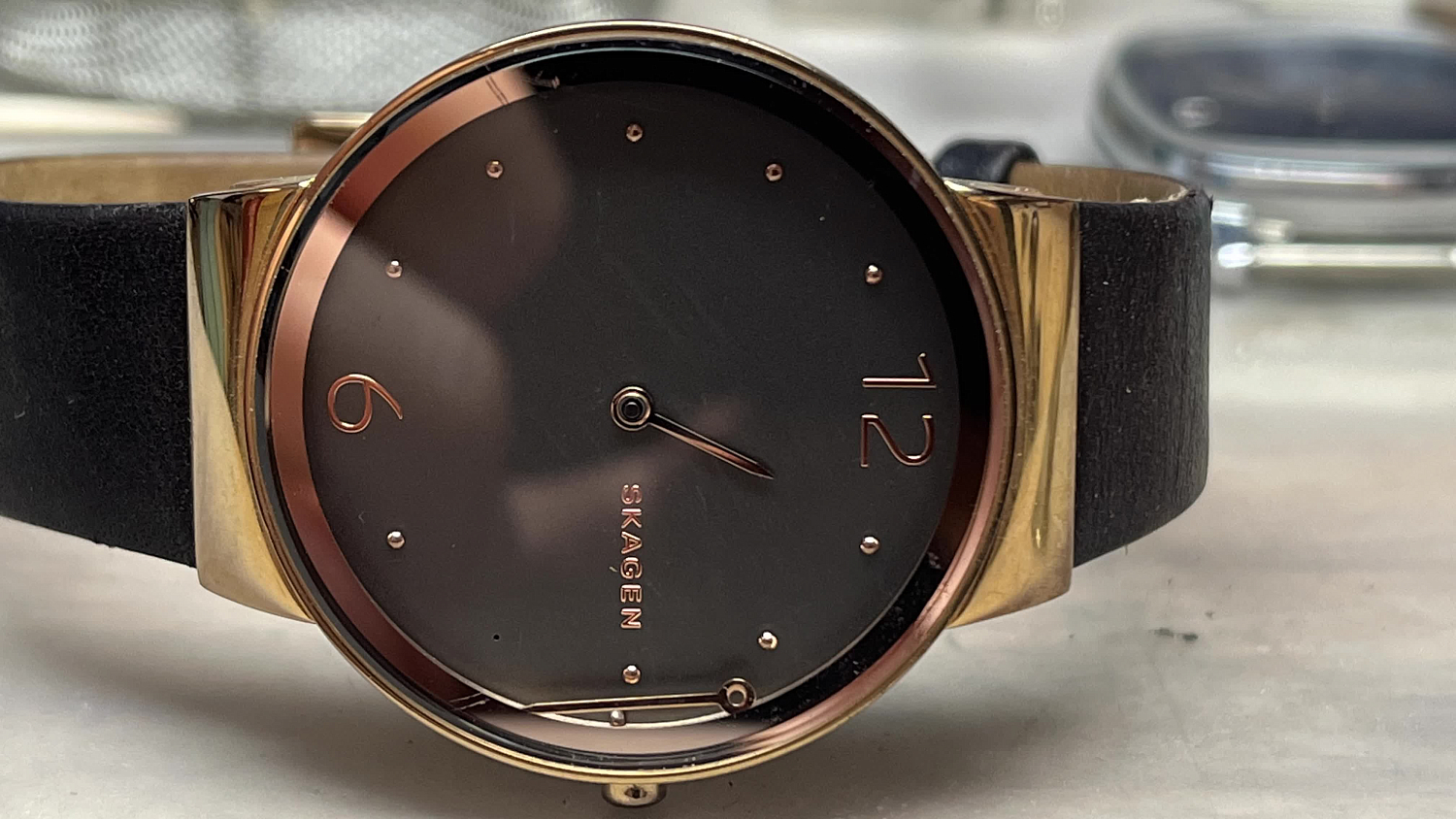 Ремонт циферблата в часах Skagen 01.11.22