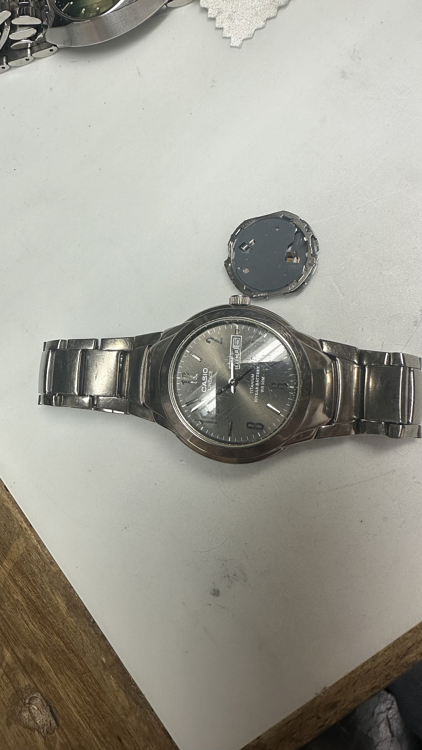 Ремонт часов CASIO 05.04.23