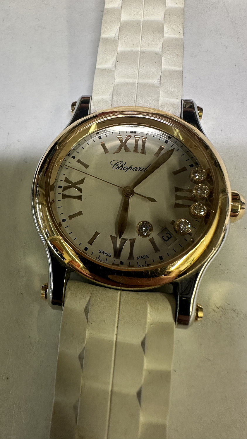 Замена батарейки в часах Chopard 03.04.23