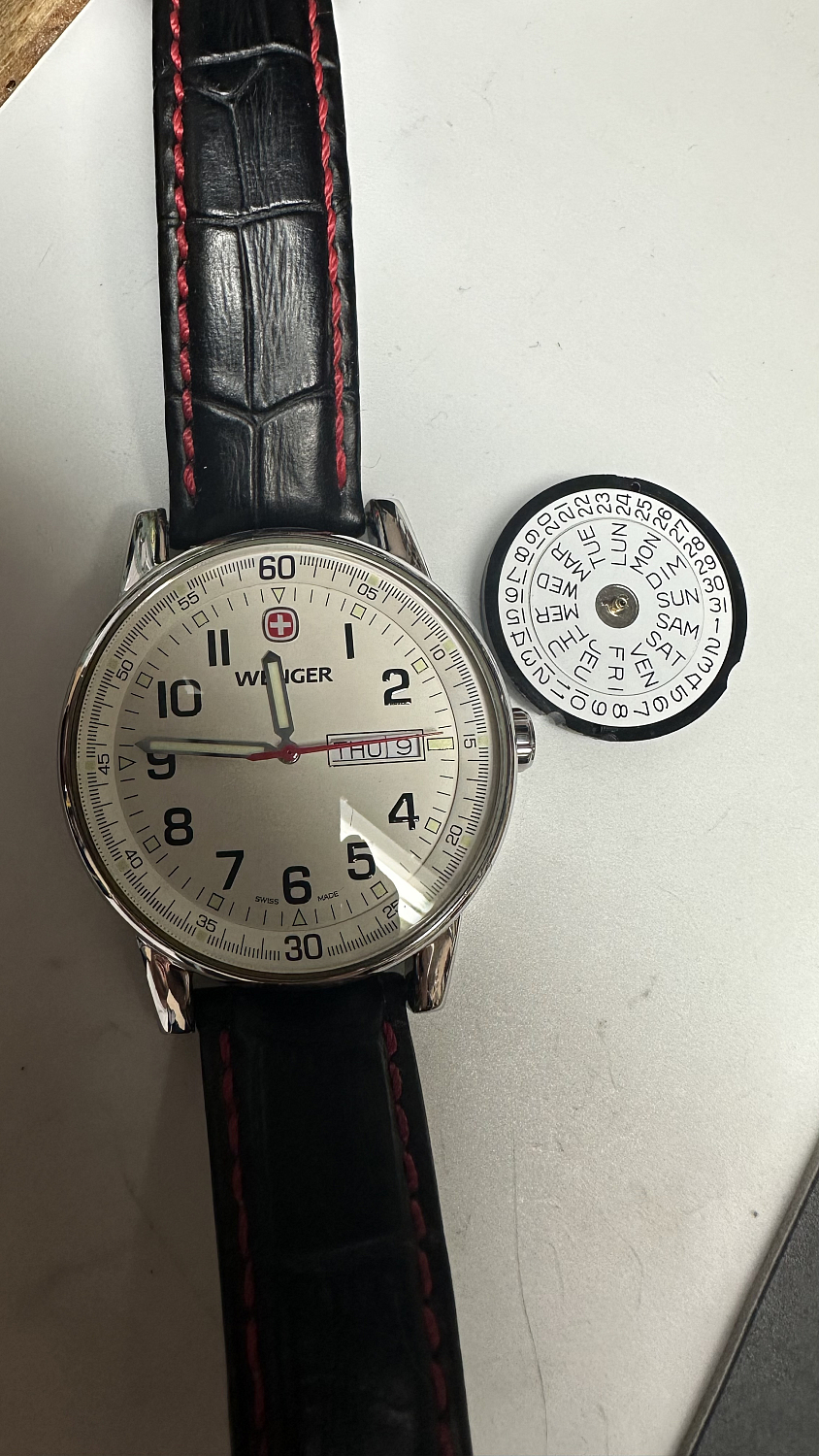 Ремонт часов Wenger  23.03.23