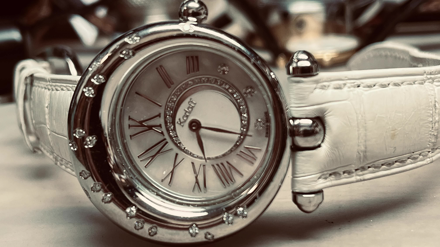 Ремонт циферблата на часах Korloff 25.10.22