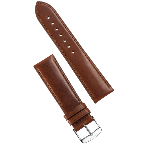 Картинка Stailer Premium 6067 Vintage - ремешок для часов синий, итальянская кожа растительного дубления, гладкий, Германия