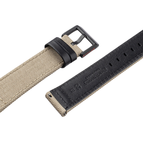 Картинка Stailer Premium 7408 Cordura fabric - ремешок для часов хаки/чёрный, кордура, кордура, Германия