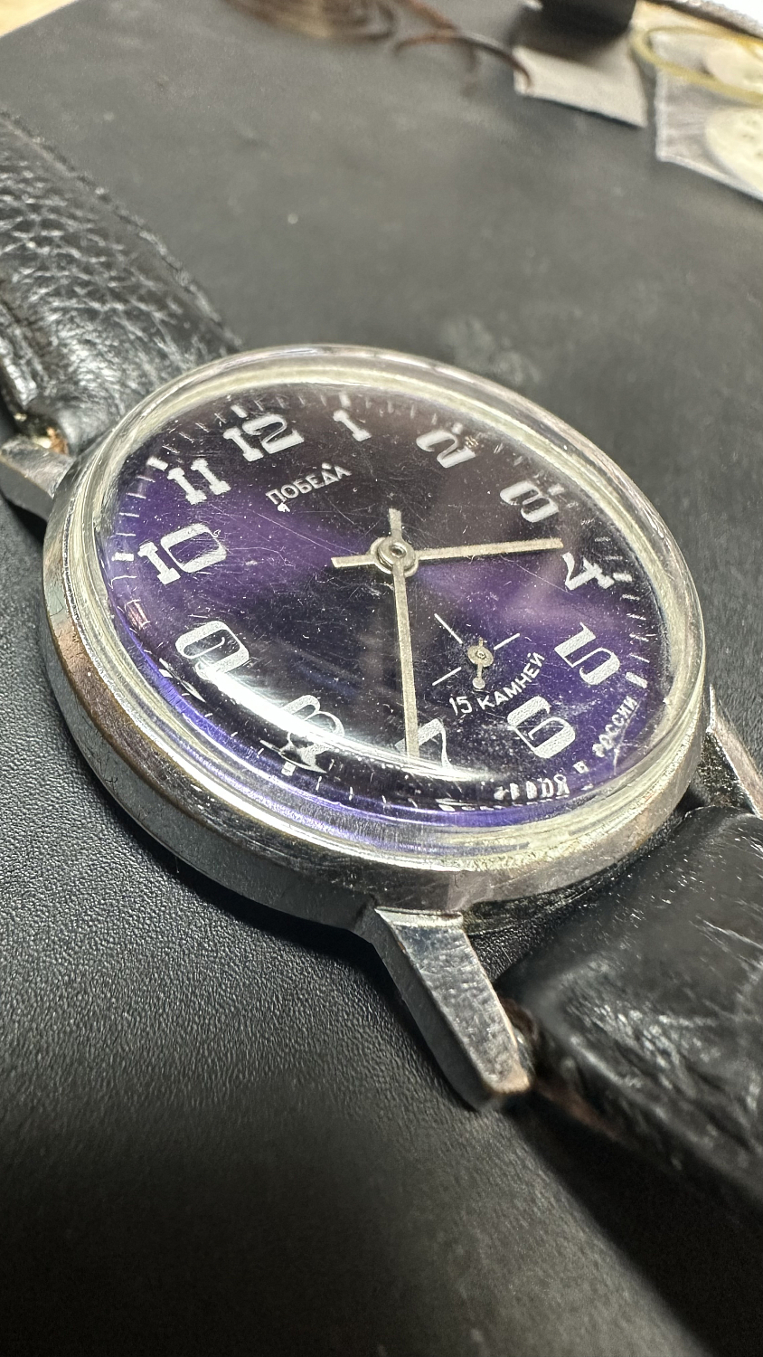 Ремонт часов Победа 16.01.23