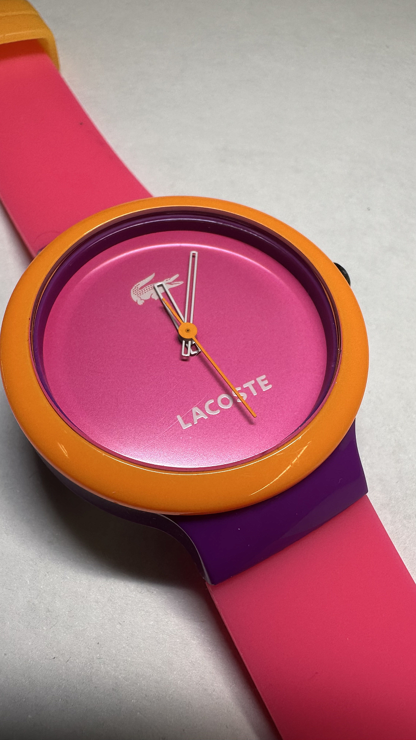Замена батарейки Lacoste 10.04.23