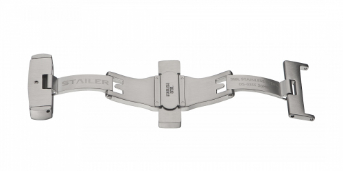 Stailer DS-0355 - клипса для часов сталь матовая, сталь, Германия - мастерская «Часовая Скорая Помощь». Картинка Stailer DS-0355 - клипса для часов сталь матовая, сталь, Германия