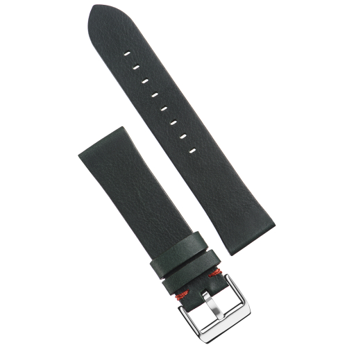 Stailer Premium 5968 Select - ремешок для часов зелёный, премиальная кожа full grain растительного дубления, гладкий, Германия - мастерская «Часовая Скорая Помощь». Картинка Stailer Premium 5968 Select - ремешок для часов зелёный, премиальная кожа full grain растительного дубления, гладкий, Германия