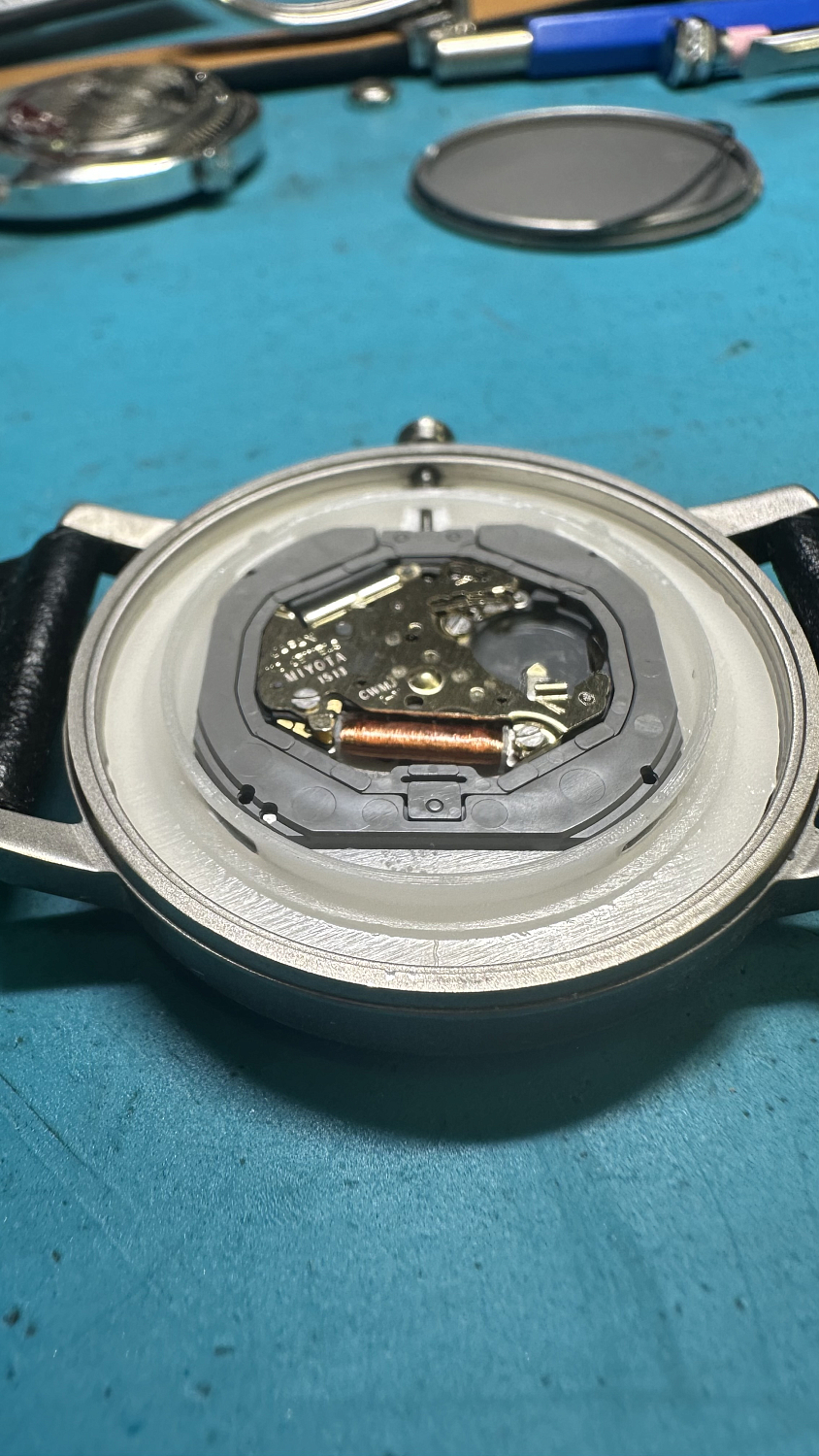 Замена батарейки Van Der Bauwede 15.03.23