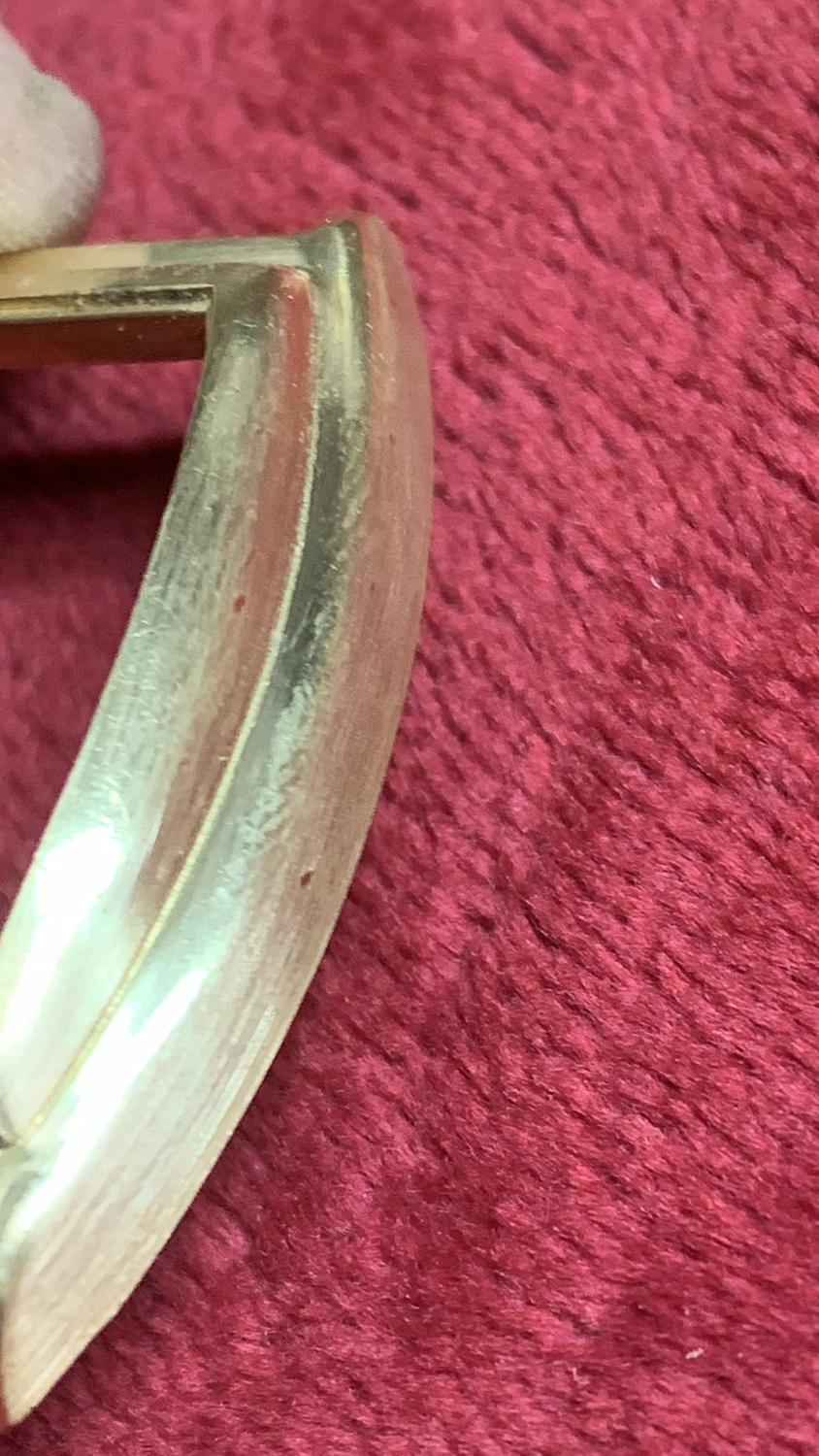 Полировка золотых часов Яшма 20.08.21