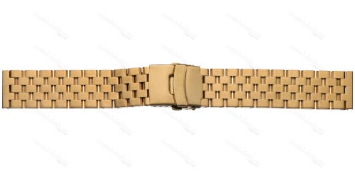 Картинка INOX PLUS V-613 IPGold - браслет для часов, сталь, Китай
