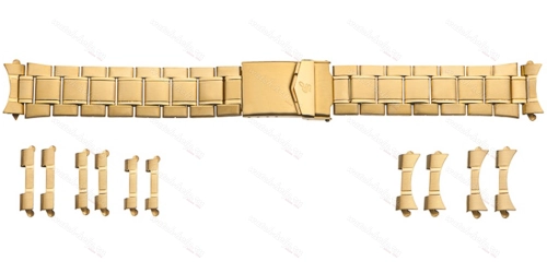 Картинка Stailer BA-65164109 IPG - браслет для часов лимонное золото, сталь, Германия