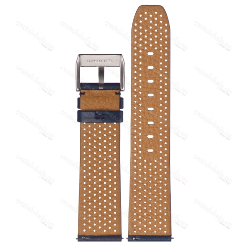 Картинка Stailer Premium 5767 Flex - ремешок для часов синий, кожа horween aniline latigo (сша), гладкий, Германия