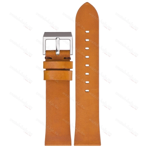 Картинка Stailer Premium 5959 Select - ремешок для часов жёлто-коричневый, премиальная кожа full grain растительного дубления, гладкий, Германия