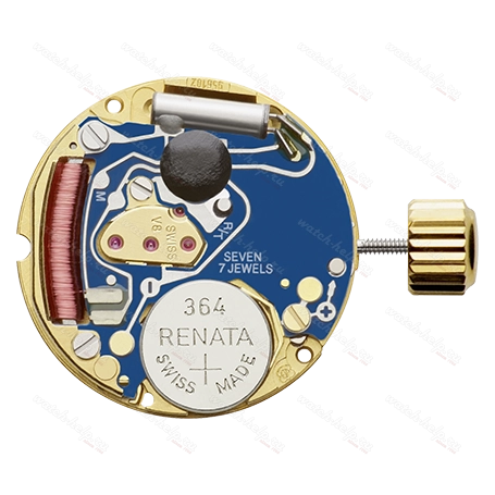 Картинка ETA 956.102 Quartz normflatline - механизм для часов кварцевый 7 ¾, Швейцария