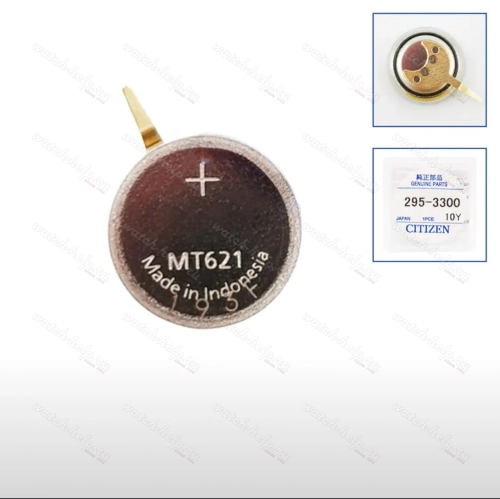 Картинка CITIZEN 295-33 (MT621) - аккумулятор, 2.1 мм x 6.8 мм 1.5 v, Япония
