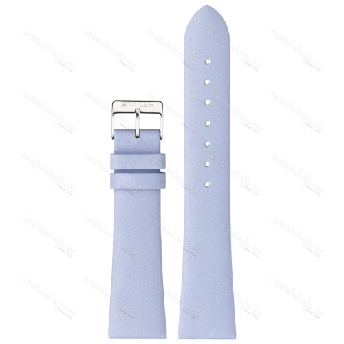 Картинка Stailer 599C Original - ремешок для часов голубой, кожа, гладкий, Германия