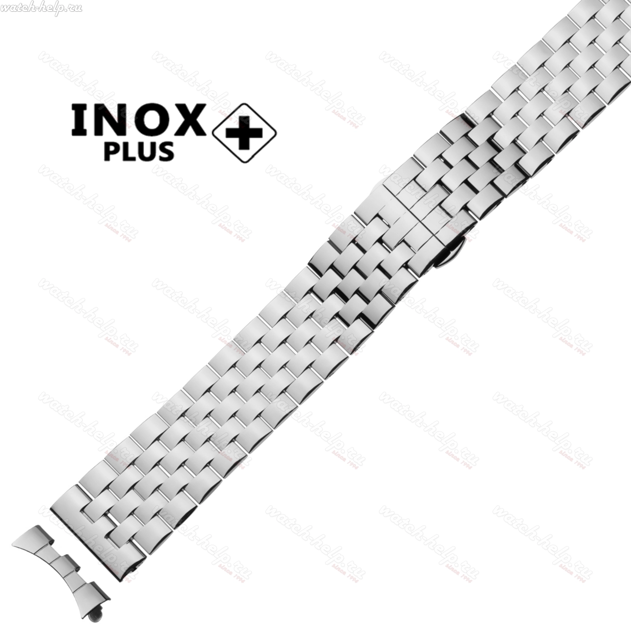 Картинка INOX PLUS S-703 Stainless steel - браслет для часов, сталь, Китай