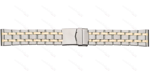 Картинка INOX PLUS V-203 Bicolor - браслет для часов, сталь, Китай
