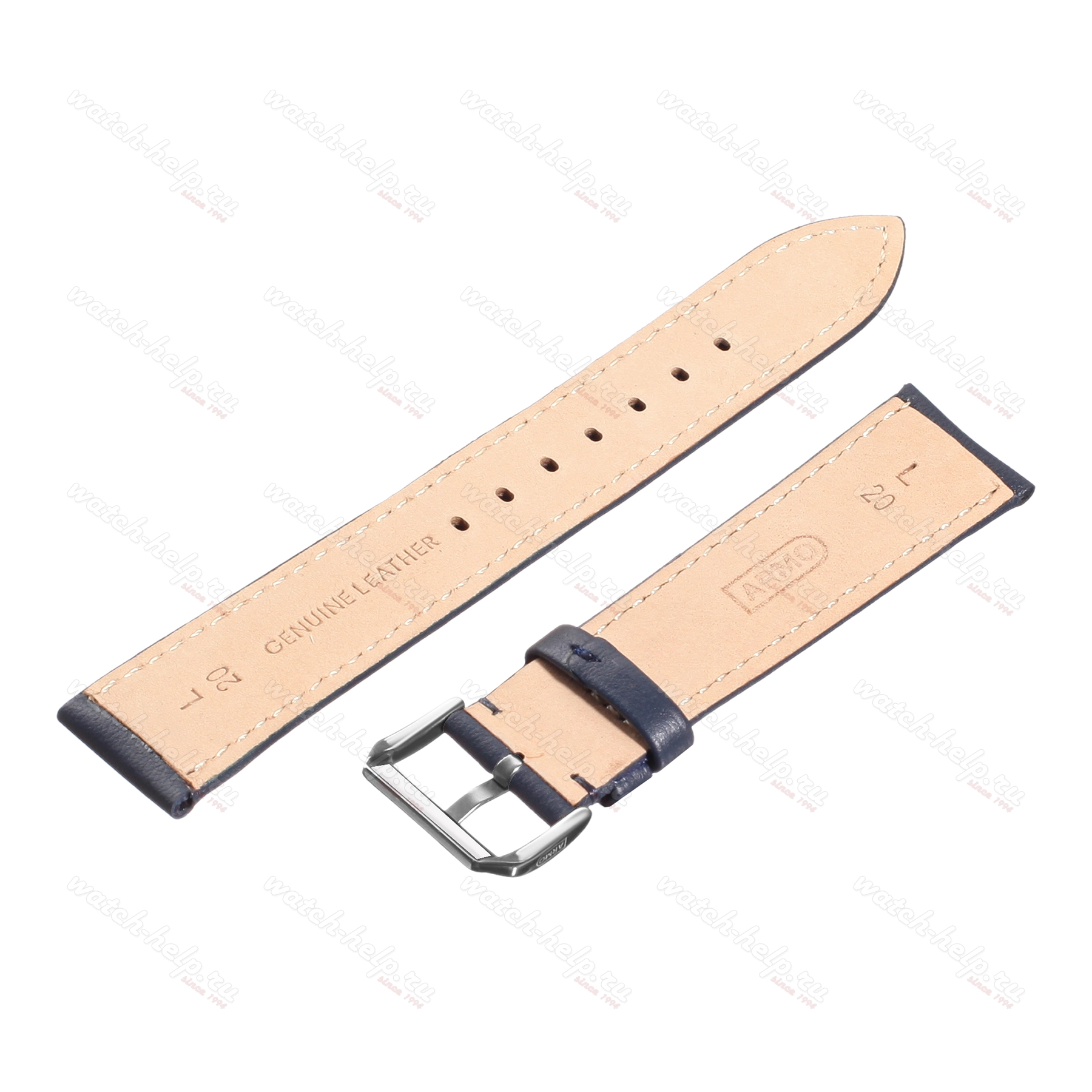 Кожаный ремешок для часов, ARMO Серия - 6707 - 20 L