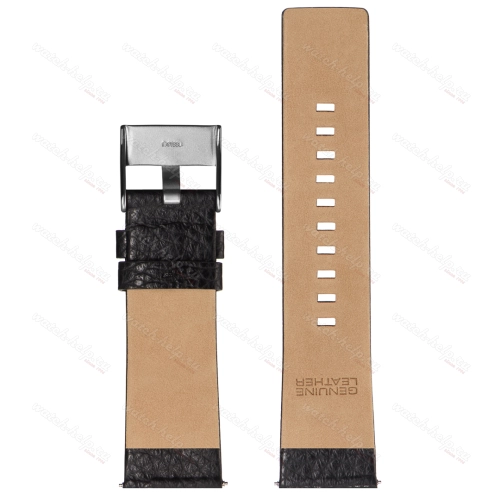 Картинка Ремешок для часов DIESEL, OEM Stailer - с пластиковой вставкой - 31X24 - коричневый - ремешок для часов коричневый, кожа