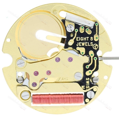 Картинка ISA 127/1301 (127B) Tronic - механизм для часов кварцевый 7 ¾, Швейцария