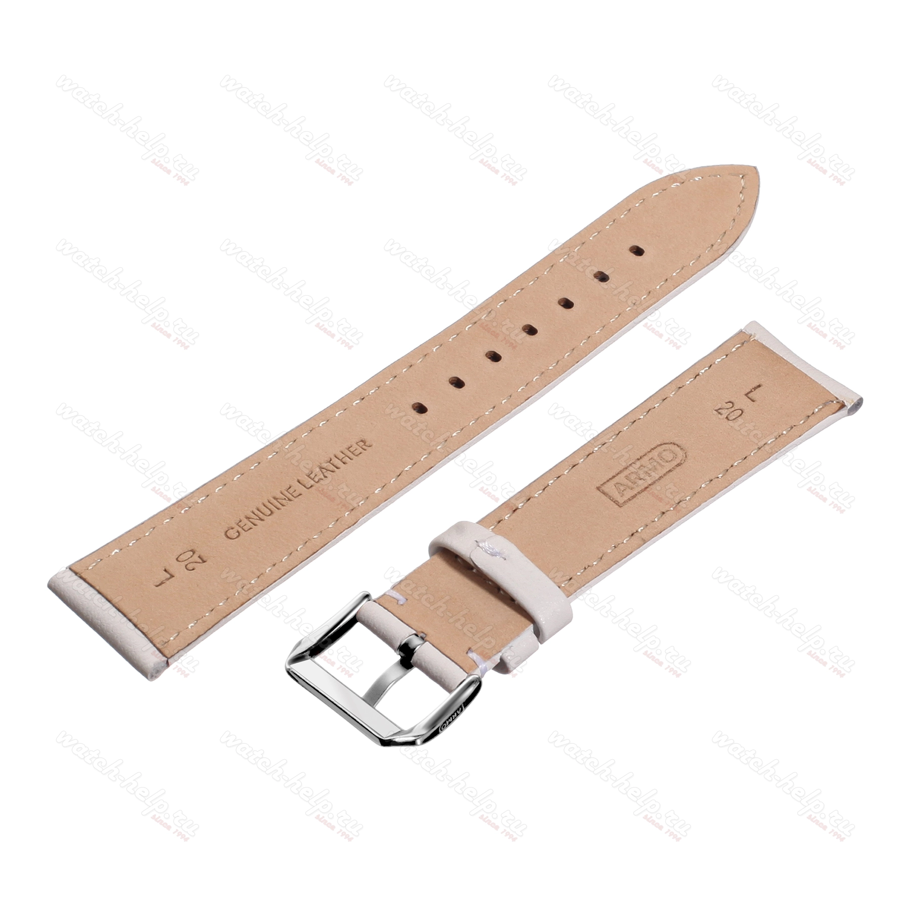 Кожаный ремешок для часов, ARMO Серия - 6700 - 20 L