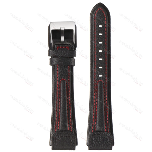 Картинка Stailer Premium 4961 Navigator - ремешок для часов чёрный, итальянская кожа растительного дубления, буйвол, Германия