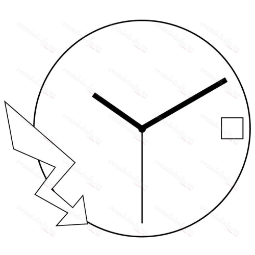 Картинка ETA F04.411 - механизм для часов кварцевый 8 ¾, Швейцария