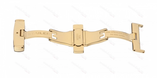 Картинка Stailer DS-0352 - клипса для часов лимонное золото, сталь, Германия