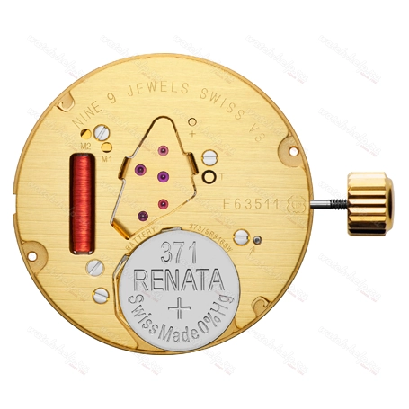 Картинка ETA E63.511 - механизм для часов кварцевый 10 ½, Швейцария