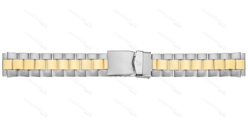 Картинка Stailer 4406NS(2V)06 - браслет для часов комбинированный, сталь, Германия