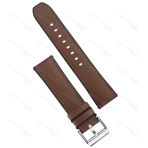 Картинка Stailer Premium 7302 Max endurance classic dani leather - ремешок для часов коричневый, анилиновая кожа от dani (италия), гладкий, Германия