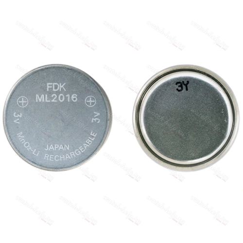 Картинка CASIO 71115169 (ML2016) - аккумулятор, 1.6 мм x 20 мм 3 v 30 mah, Япония