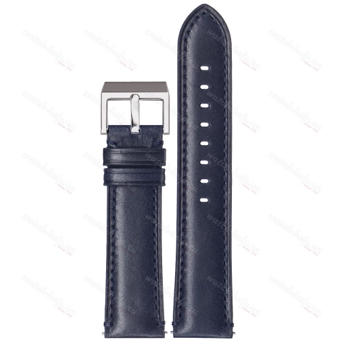 Картинка Stailer Premium 6067 Vintage - ремешок для часов синий, итальянская кожа растительного дубления, гладкий, Германия