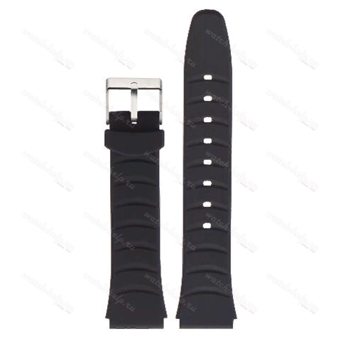 Картинка Stailer Р2259 - ремешок для часов чёрный/черный, пластик, Китай