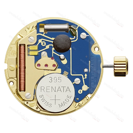 Картинка ETA 955.422 Quartz normflatline - механизм для часов кварцевый 10 ½, Швейцария